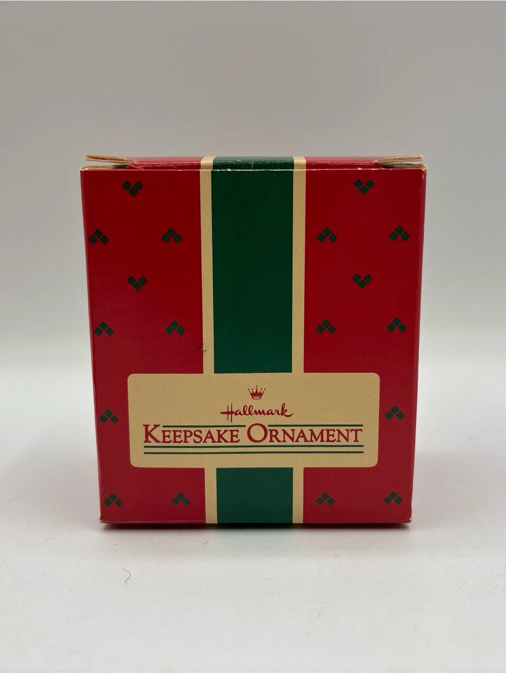 Hallmark Keepsake Dated 1986 Vintage Tipping The Scales Handcrafted Ornament